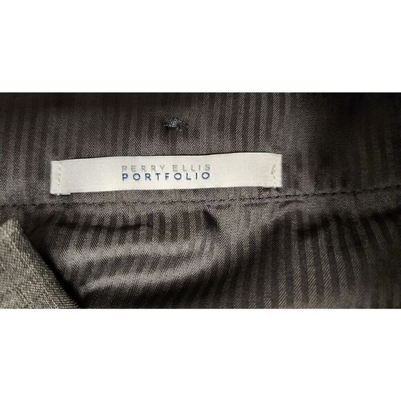 Perry Ellis Portfolio Men's Modern Fit Straight Leg Dress Pants Size 36X30 - Picture 5 of 6